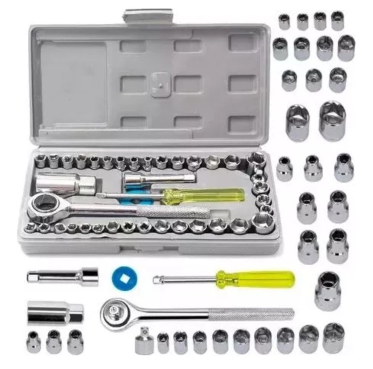 JUEGO,SET DE HERRAMIENTAS COPAS 40 PIEZA